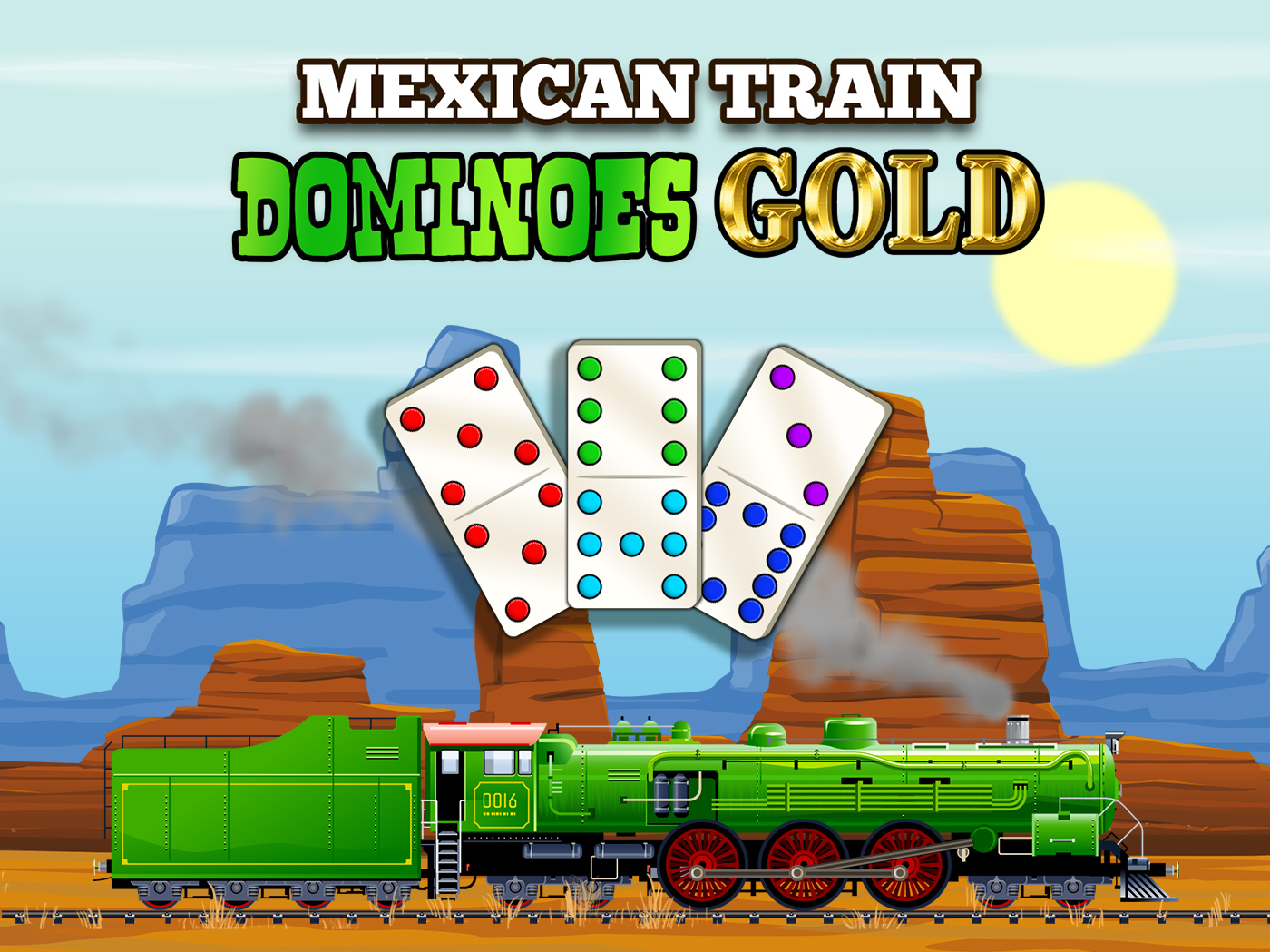 Mexican Train Dominoes Gold Glowing Eye Games